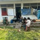 Babinsa Koramil 416-01/Rantau Pandan Ajak Masyarakat Jaga Kebersihan dan Kelestarian Lingkungan