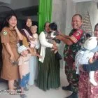 Babinsa Batang Bungo Bersama Bidan Kelurahan Edukasi Warga Cegah Stunting