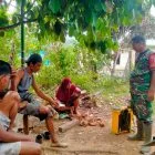 Babinsa Koramil 416-01/Rantau Pandan Ajak Warga Cegah Karhutla