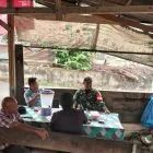 Pererat Silaturahmi, Babinsa Koramil Muara Bungo Komsos Bersama Masyarakat