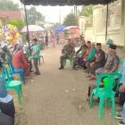 Hadiri Resepsi Pernikahan Warga, Babinsa Koramil 416-06/Muara Bungo Imbau Jaga Keamanan dan Ketertiban