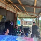 Pererat Silaturahmi, Babinsa Koramil 416-03/Sungai Bengkal Laksanakan Komsos Bersama Warga Binaan