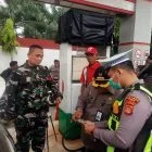 Danramil Sungai Bengkal Bersama Polsek dan Camat Cek Stok BBM di SPBU Kemantan, Tekankan Keselamatan dan Ketertiban Pengisian