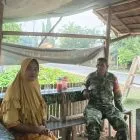 Babinsa Koramil 416-02/Tanah Tumbuh Perkuat Silaturahmi dan Pantau Situasi Wilayah